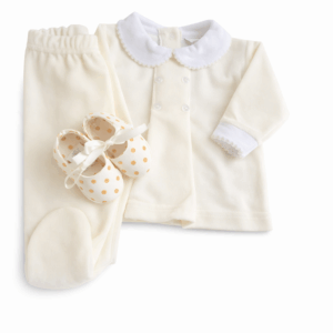 Combinatie/cadeauset pastelgeel