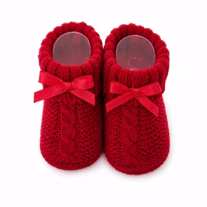 Babyslofjes rood.